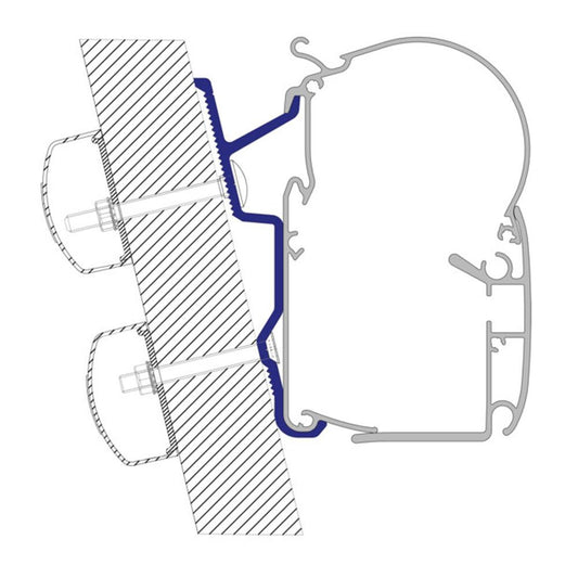 Dometic Ducato H2 Hefdak Adapter
