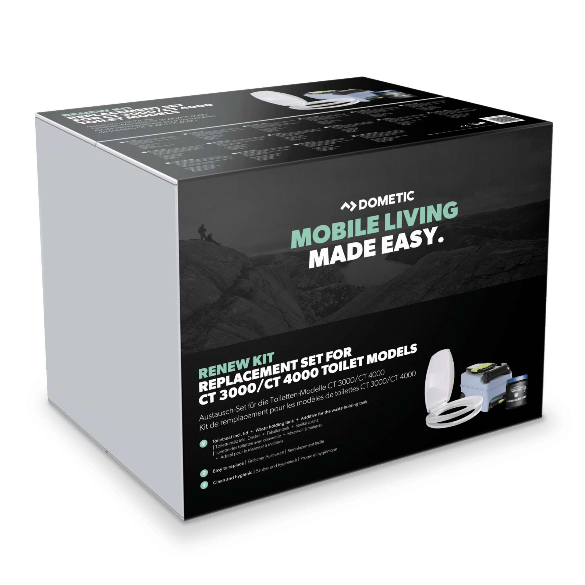 Dometic CT4000 toilet renovatieset