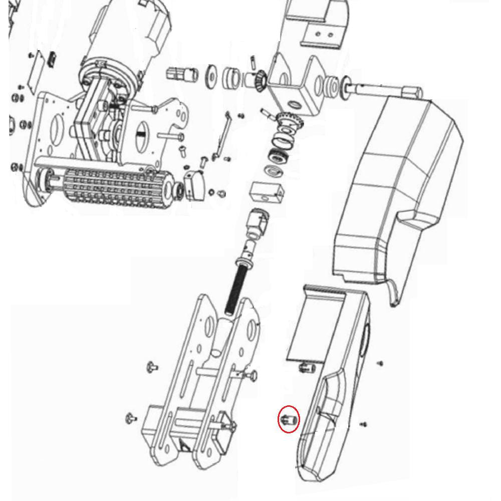 Enduro Rozet incl Schroef Designkap  EM303A