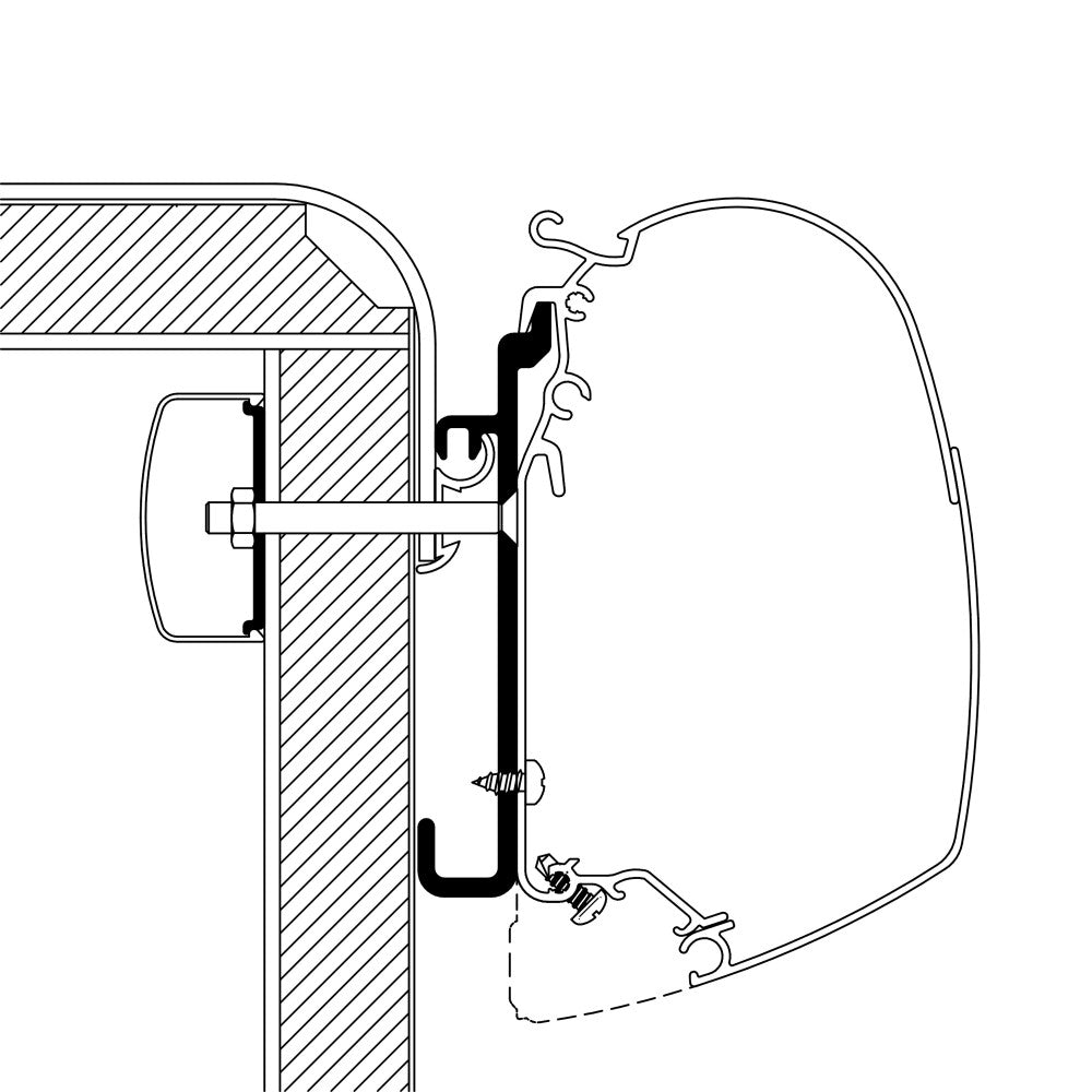 Thule Rapido Serie Adapter 500