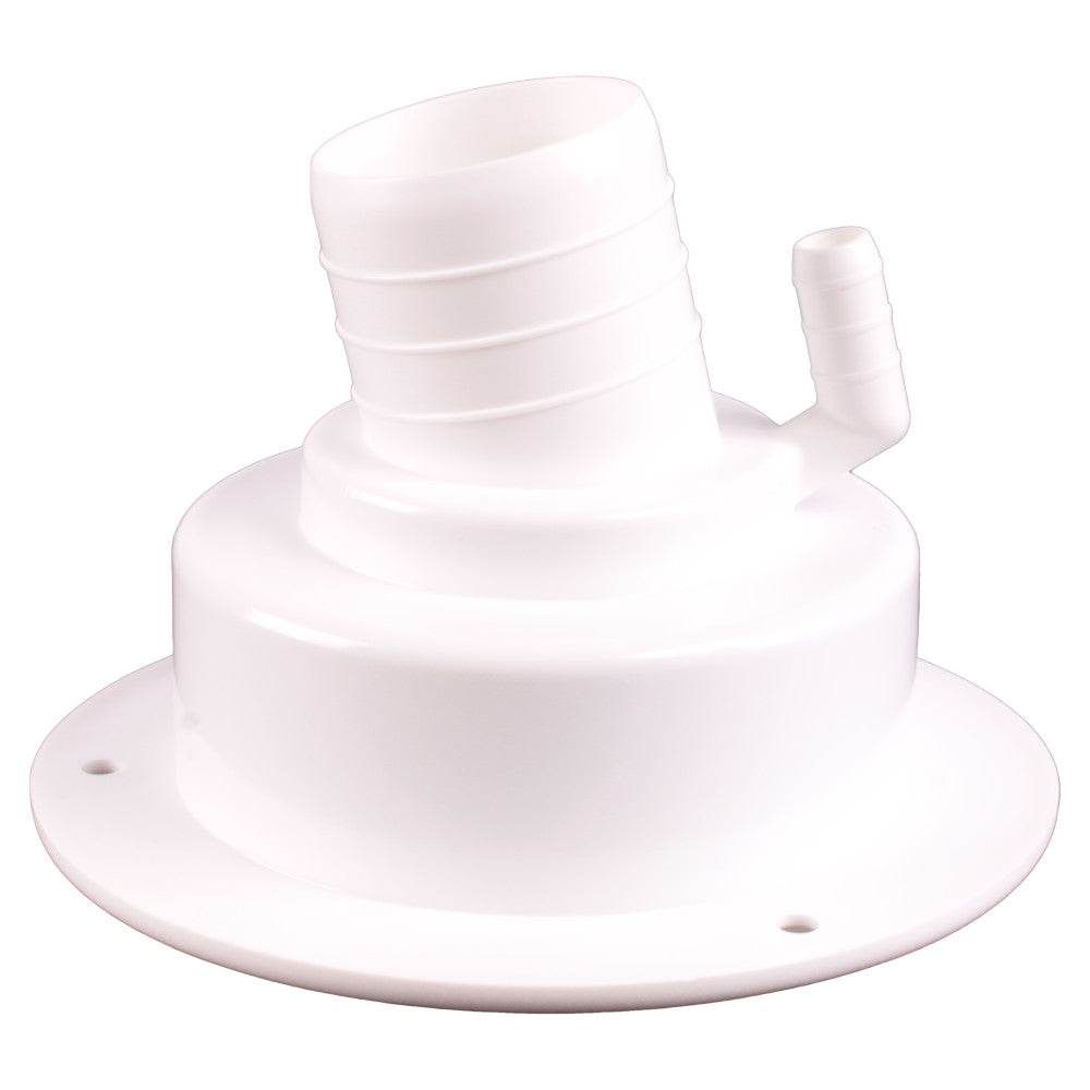 Watervulopening 40mm met Slot Wit