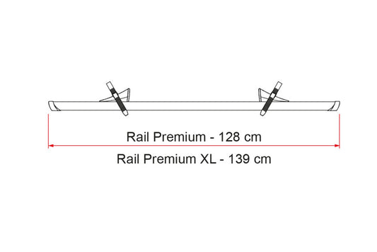 Fiamma Rail Premium XL Deep Black