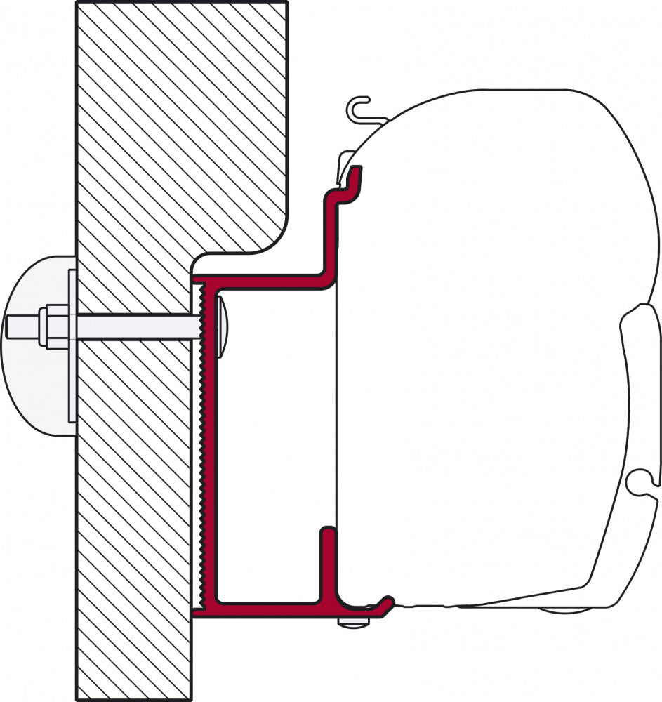 Fiamma Eura Mobil Karmann Adapter 350 F45