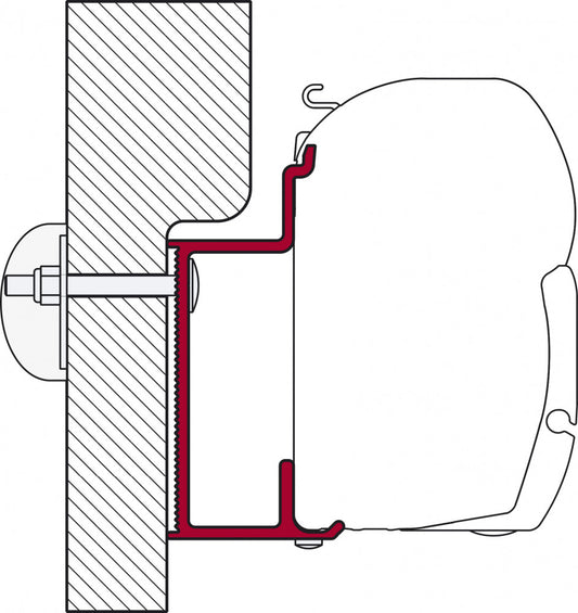 Fiamma Eura Mobil Karmann Adapter 350 F45