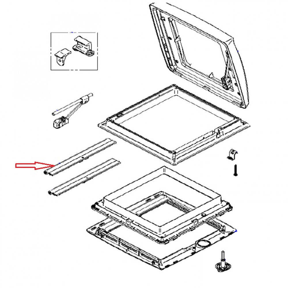 Thule Vent Vliegenrollo