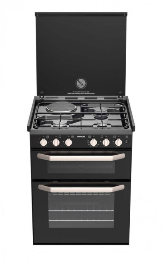 Thetford Fornuis K1520 Dual Fuel met Heteluchtoven