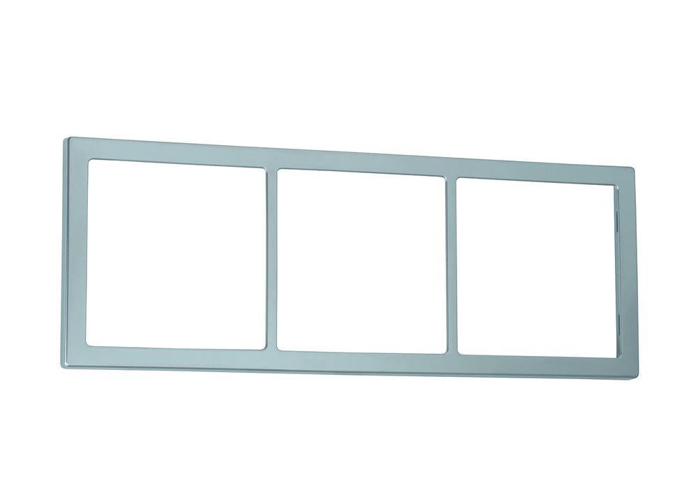Presto Afdekraam 3-Vaks S-20.000 Chroom Mat