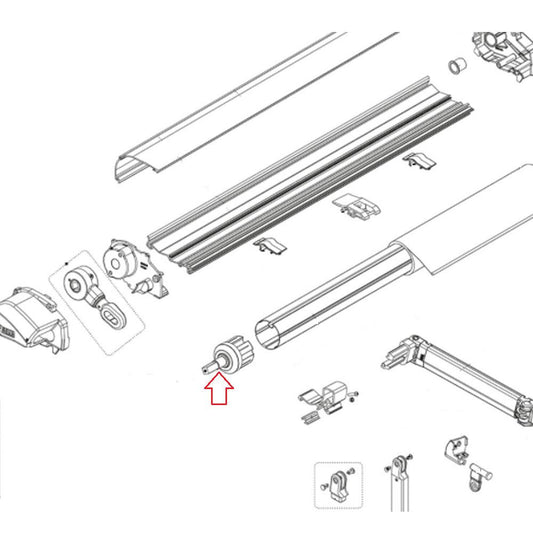 Fiamma F80S Rollertube Links