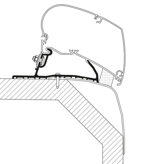 Thule Laika Ecovip Roof Adapter