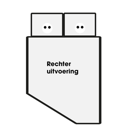 Matrasbeschermer Tencel Warmteregulerend 140x190 Rechts