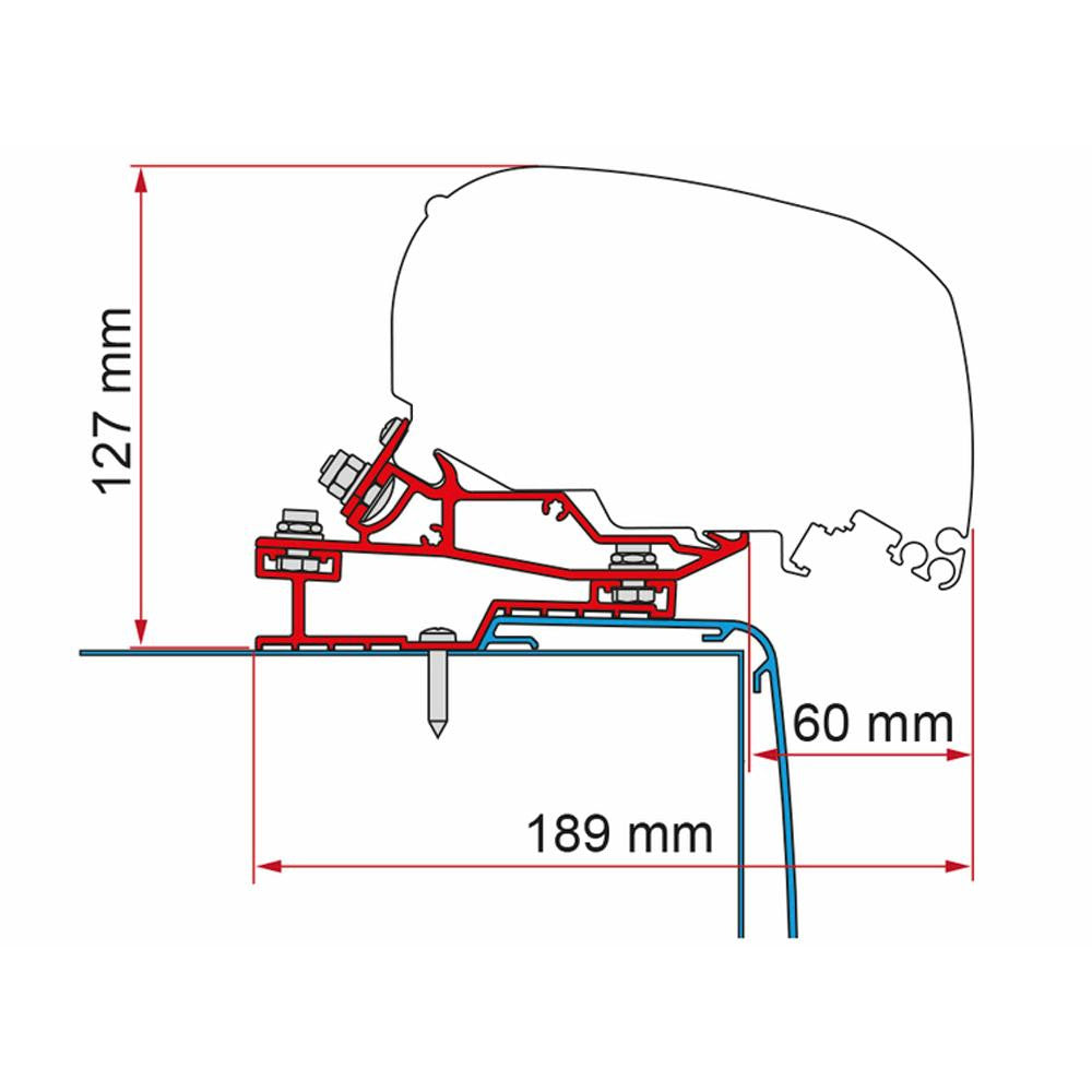 Fiamma Rapido C-Line Adapter 340 F65/F80