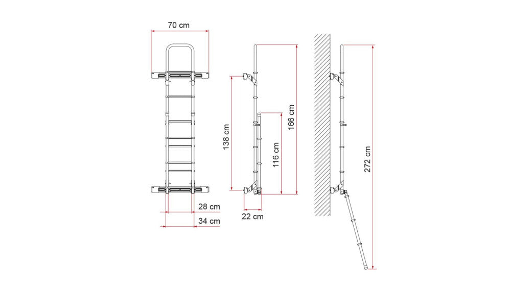 Fiamma Kit Bars Deluxe Crafter >2017