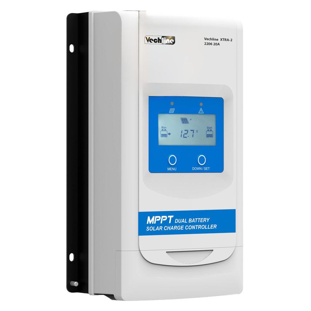Vechline Laadregelaar MPPT Display XTRA-2 2206 20A