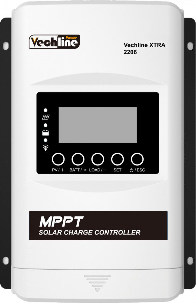 Vechline Laadregelaar MPPT Display XTRA 2206 20A