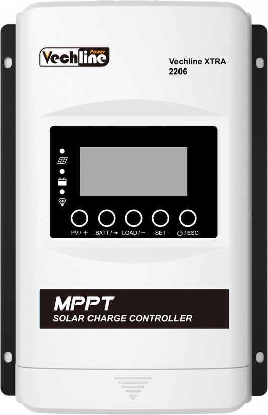 Vechline Laadregelaar MPPT Display XTRA 2206 20A