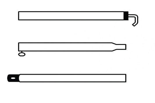 Campking Luifelnokstok 22/19mm 180-250cm Premium