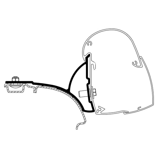 Thule VW T5/T6 Minivan Fixed Roof Rail Adapter 5102