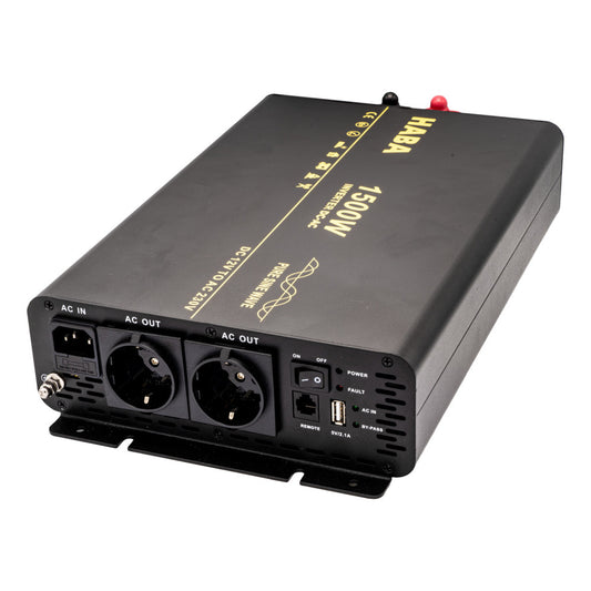 Pure Sinus Omvormer 12V-230V 1500W