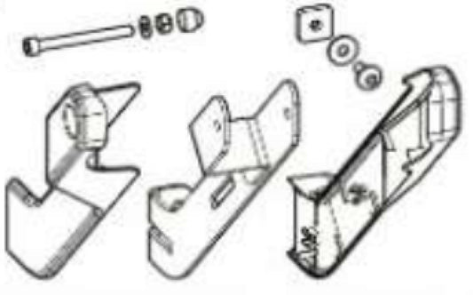 Thule VeloTrack Bottom Mounting Compleet