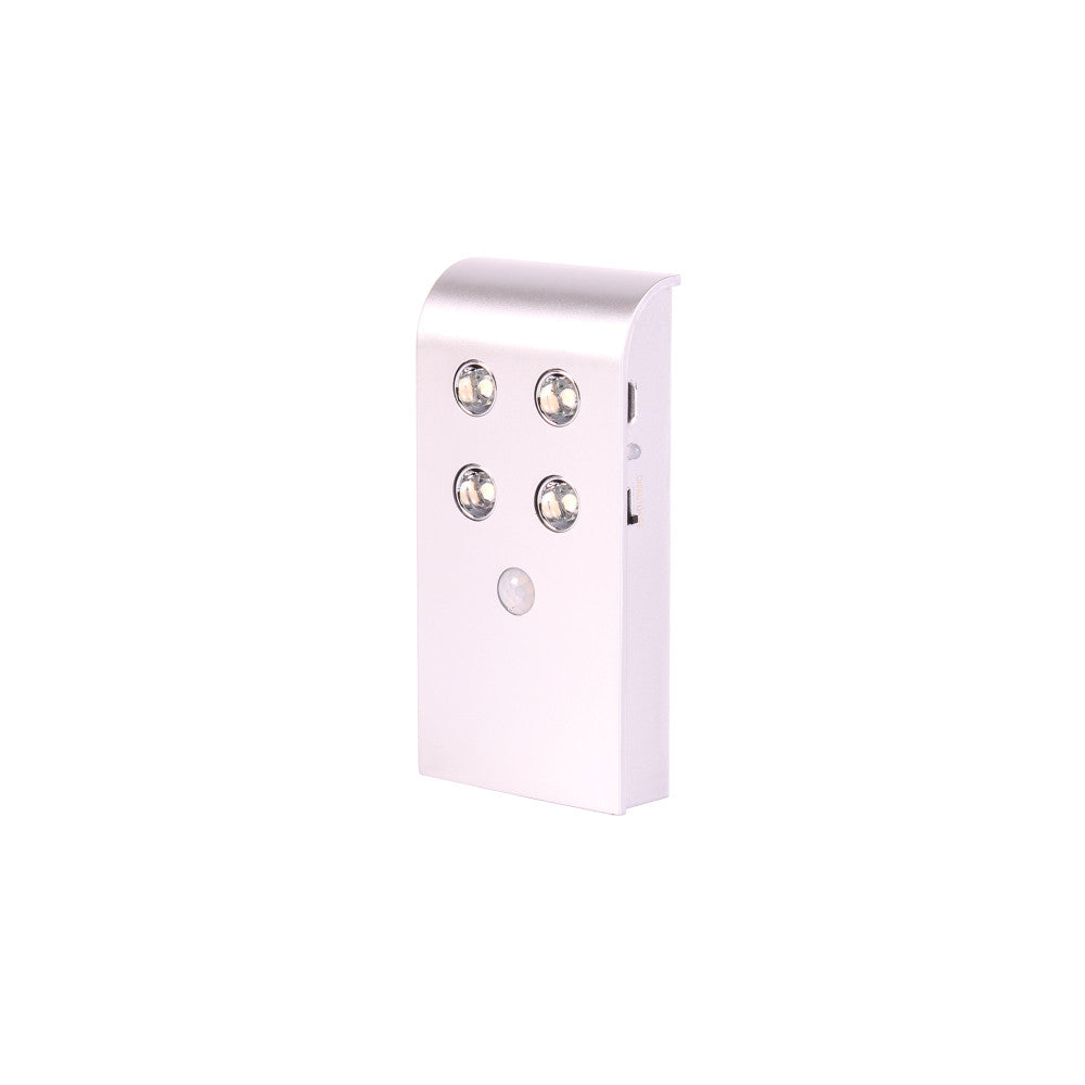 Opbouwlamp Kast/Garderobe LED Zilver