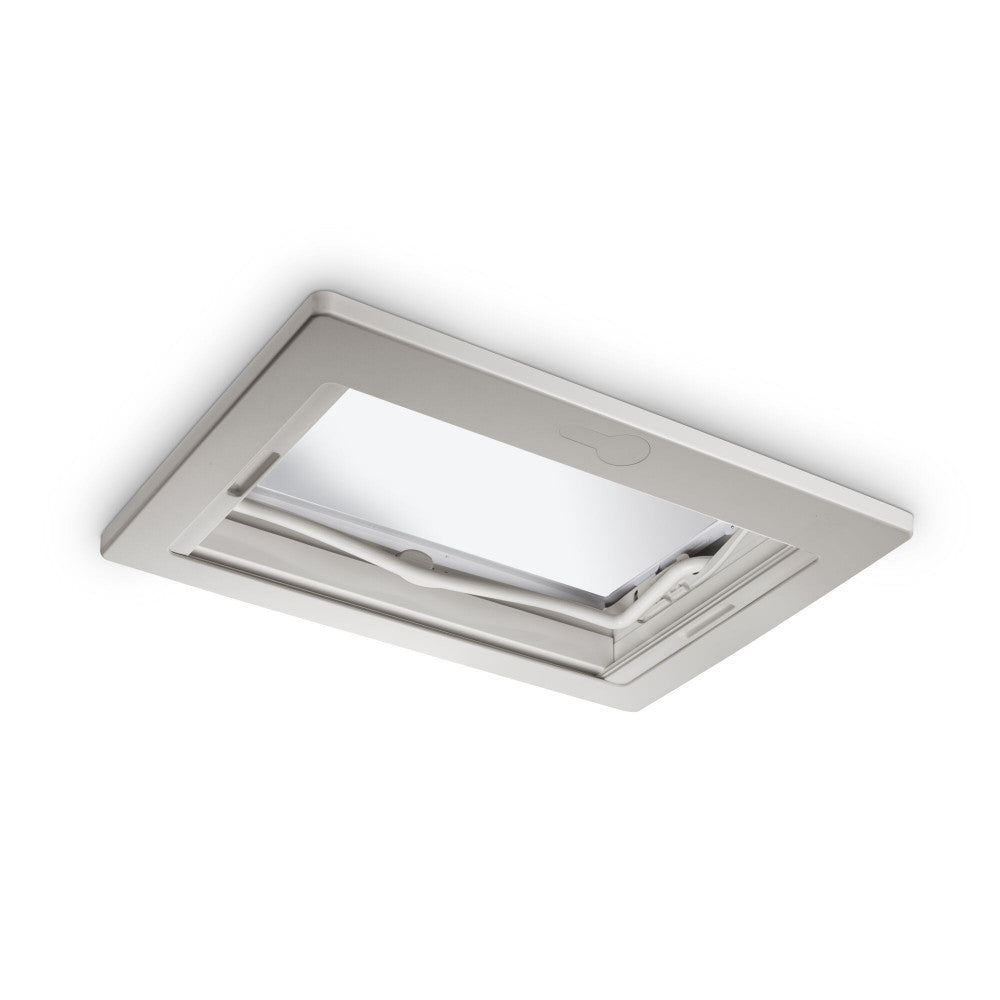 Dometic Midi Heki Style 70x50cm Beugel/Ventilatie Crèmewit