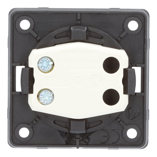 Berker Aan/Uitschakelaar Flow/Pure Inbouw RVS Mat 230V