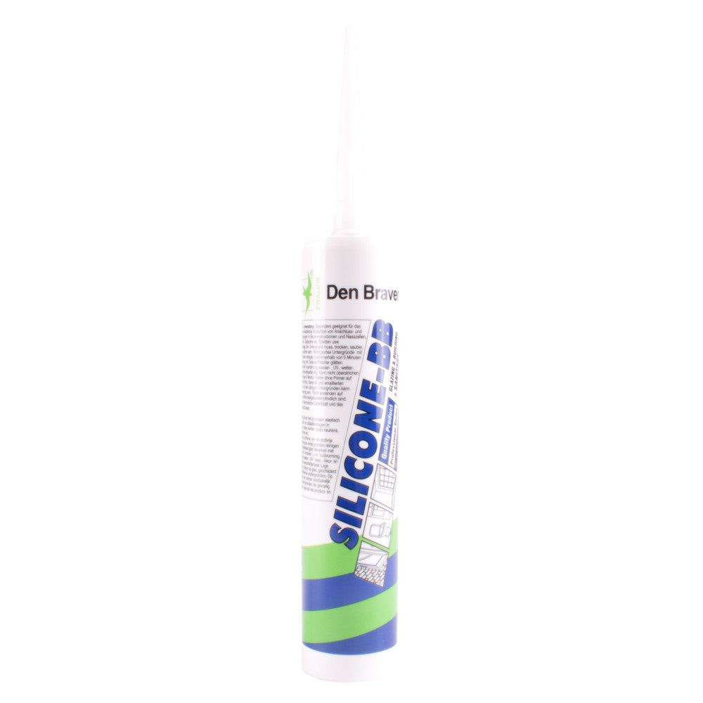 Den Braven Siliconenkit BB+Sanitair Transparant-Grijs 310ml