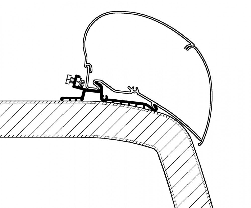 Thule Hymer SX Adapter 600