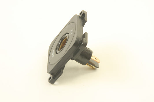Presto Contactdoos 12V 2-Polig Inbouw S-10.000 Zwart