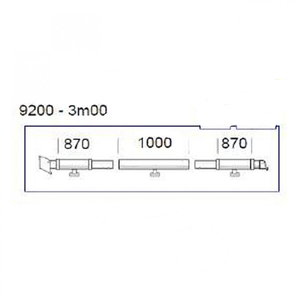 Thule clamping profile 9200 3 mr Left