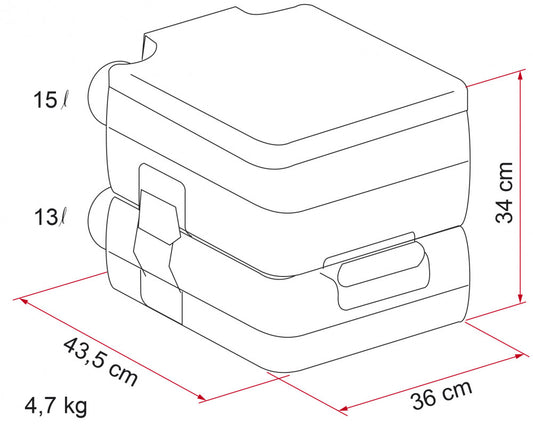 Fiamma Bi-Pot 34