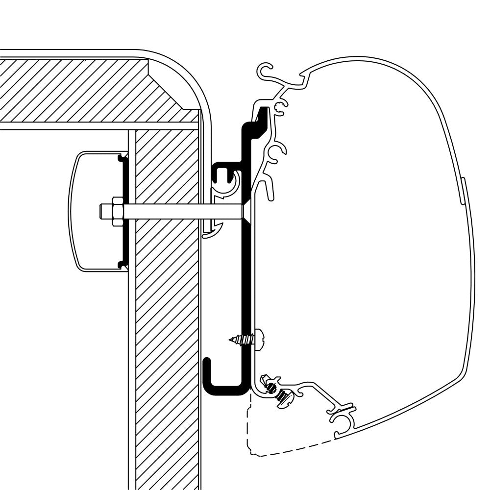 Thule Rapido Serie Adapter 350