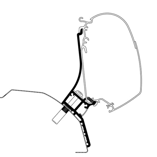 Thule Ducato H2 Lift Roof LED Adapter 350
