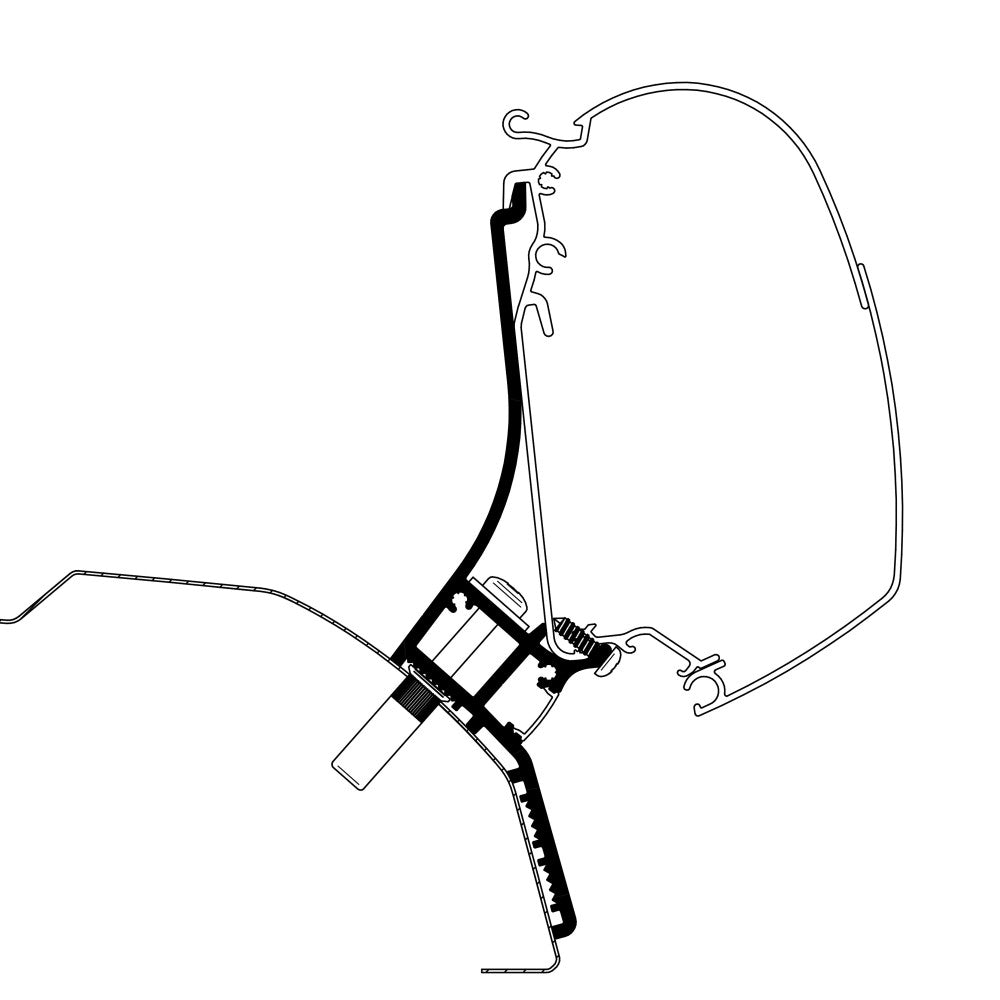 Thule Ducato H2 Lift Roof LED Adapter 400