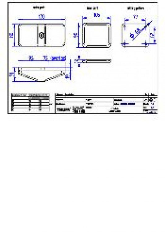 Door Lock Single per 3 stuks