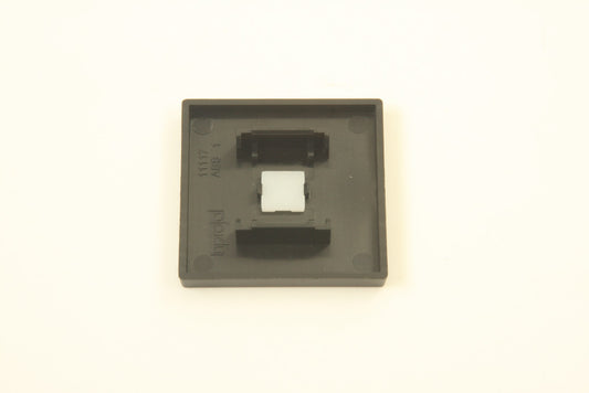 Presto Afdekplaat Wipschakelaar Enkel Lens S-20.000 Zwart