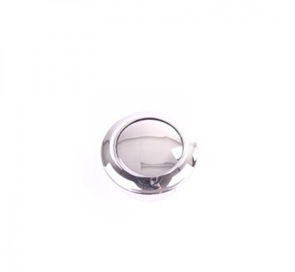 Knop+Ring Pushlock Nikkel Gepolijst