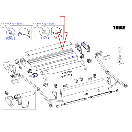 Thule Back Housing 9200 4.00 >05/2014
