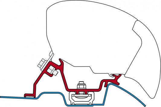 Fiamma Mercedes Sprinter Roof Rail Kit H2 >2006 F65/F80