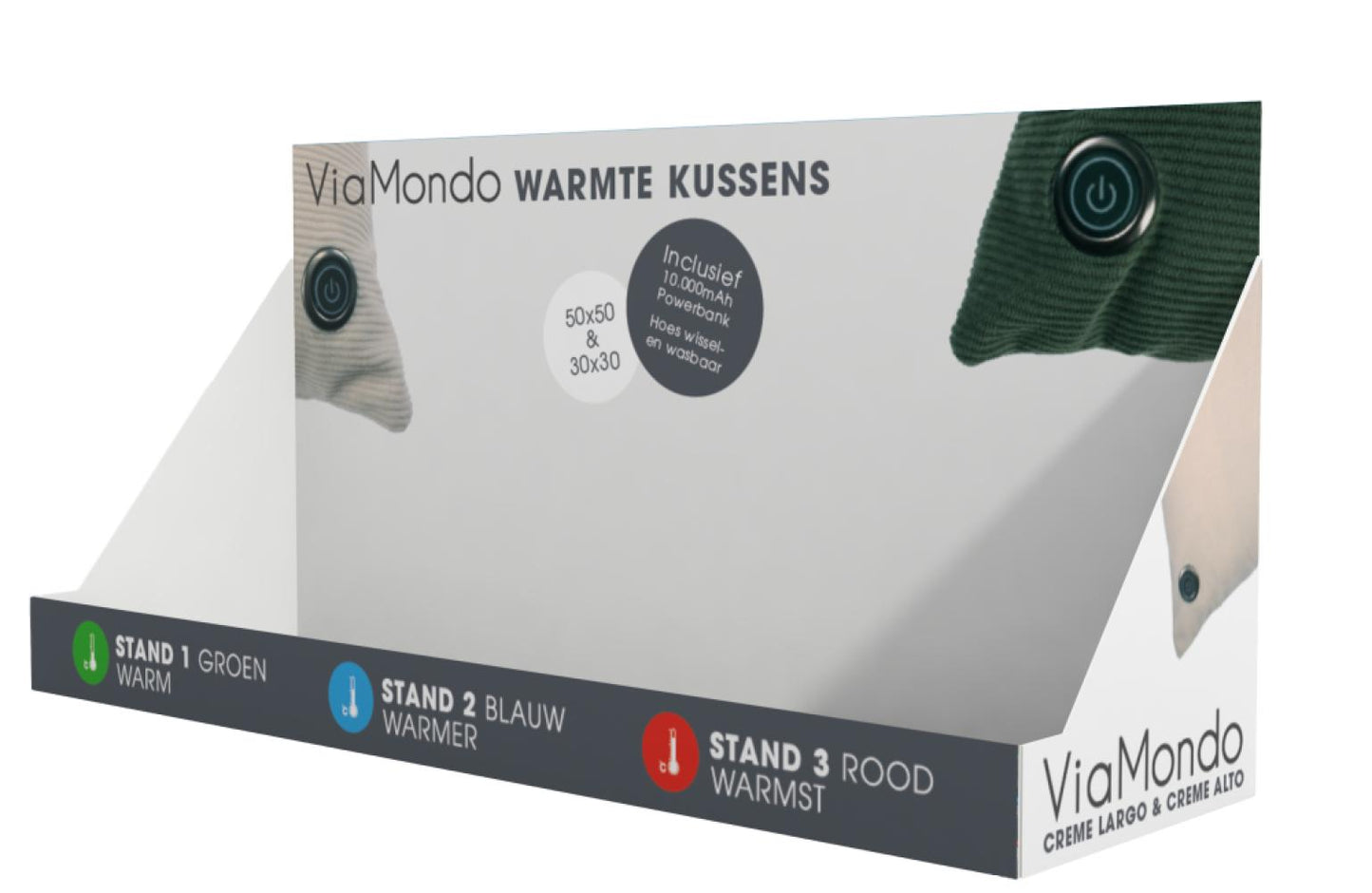 Display VM Verwarmd kussen