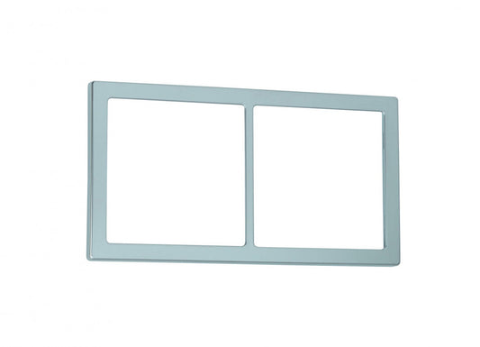Presto Afdekraam 2-Vaks S-20.000 Chroom Mat