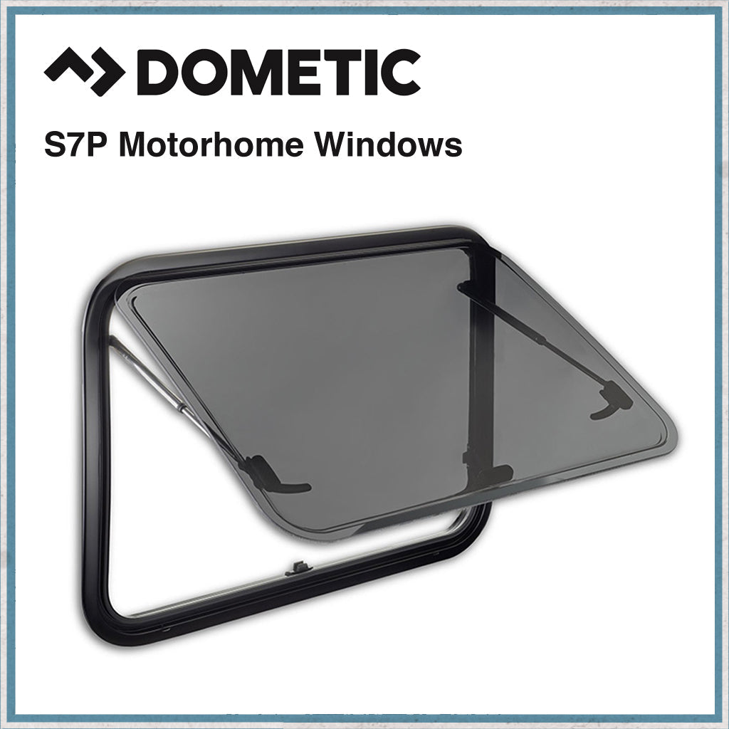 Dometic S7P acrylglas raam met aanbouw voor camper 100x60 cm