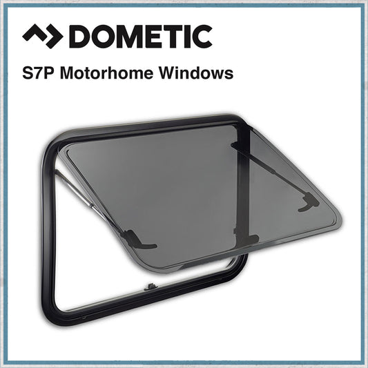 Dometic S7P acrylglas raam met aanbouw voor camper 100x60 cm