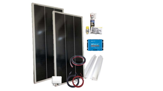 Shopping4 Solarset - 2x170Watt zonnepaneel + Victron MPPT 100/30
