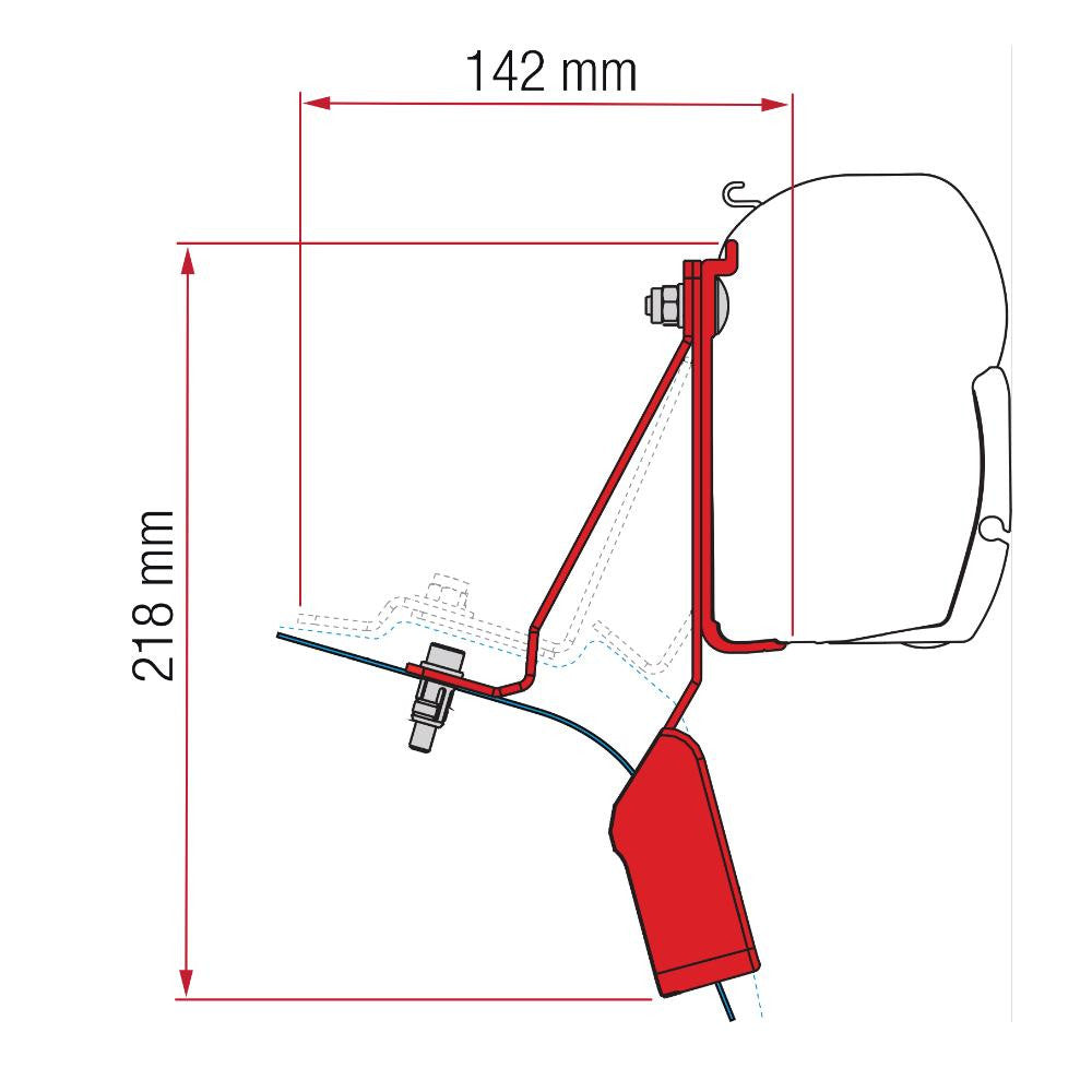Fiamma Ford Custom Nugget Lift Roof Kit H1-L1 >2015 F45