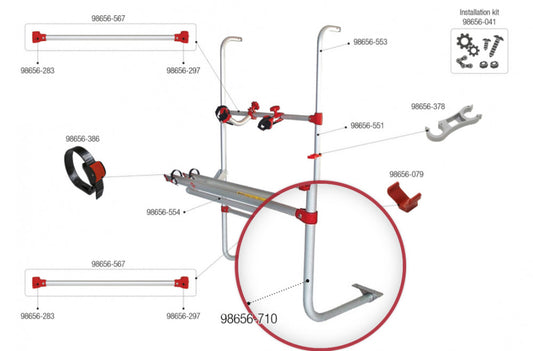 Fiamma Lower structure CB Caravan Universal 98656-710