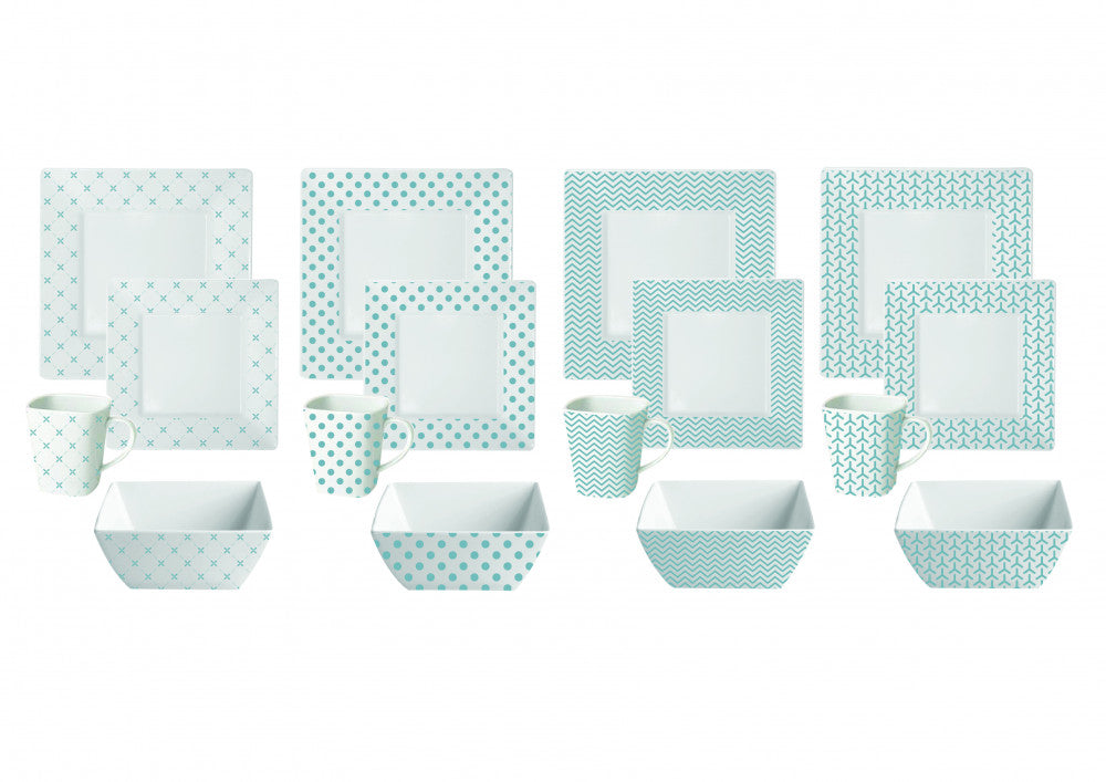 ViaMondo Melamine Servies Scandic 16-delig