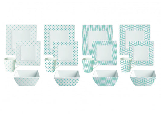 ViaMondo Melamine Servies Scandic 16-delig