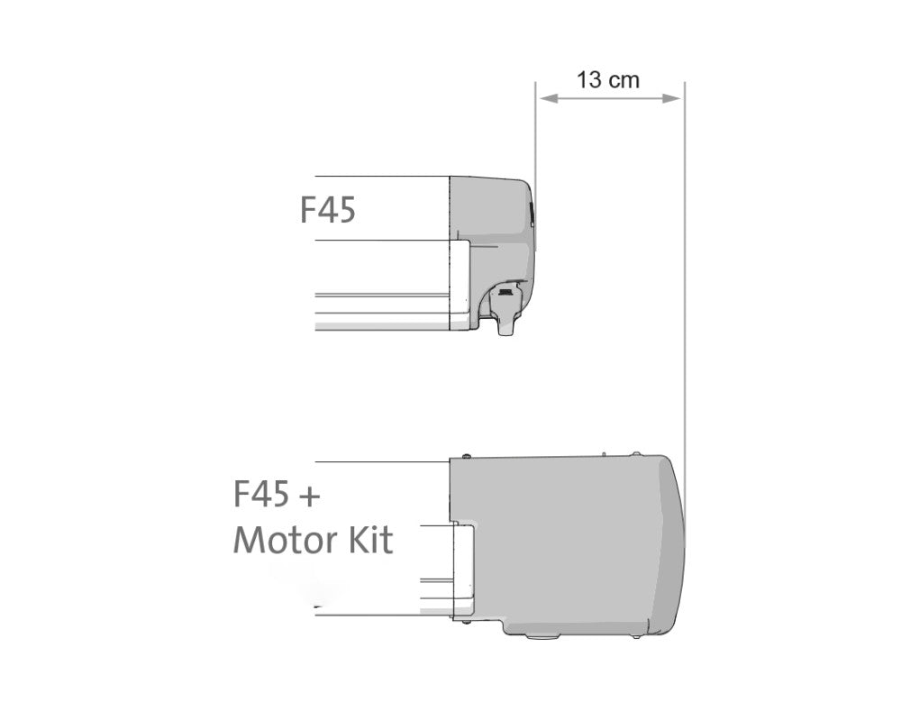 Fiamma F45S Motor Kit Advanced Deep Black