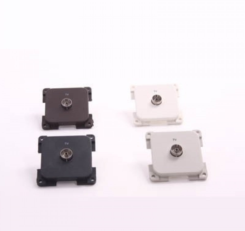 Presto Contactdoos TV Inbouw S-10.000 Bruin
